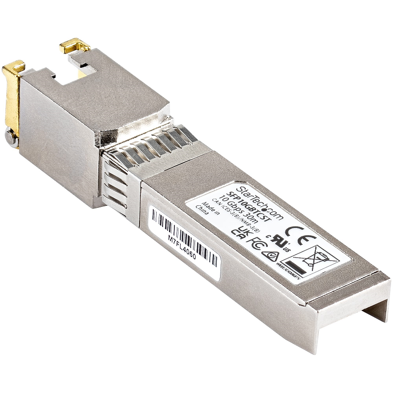 StarTech SFP10GBTCST SFP to RJ45 Cat6/Cat5e Transceiver